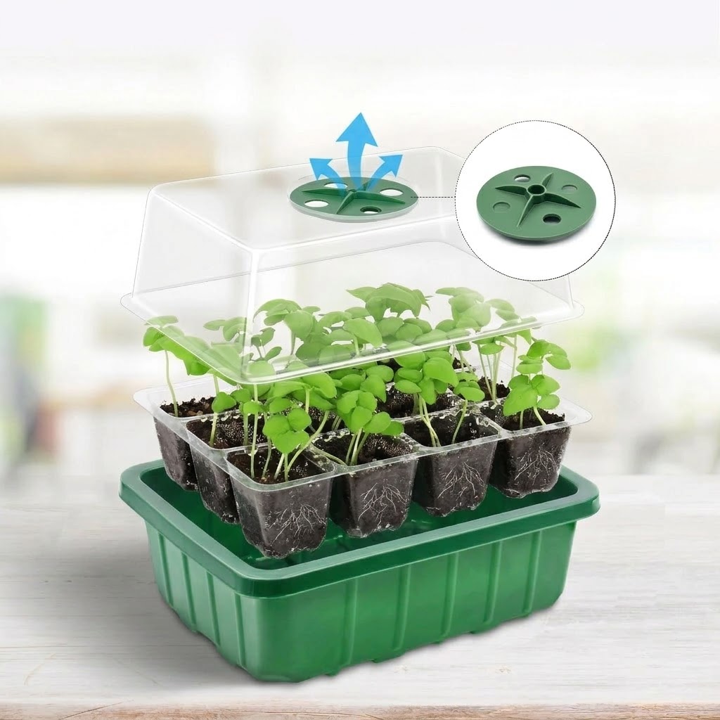Adjustable Humidity Domes Clea - огляд і ціна Humidity Dome Kit